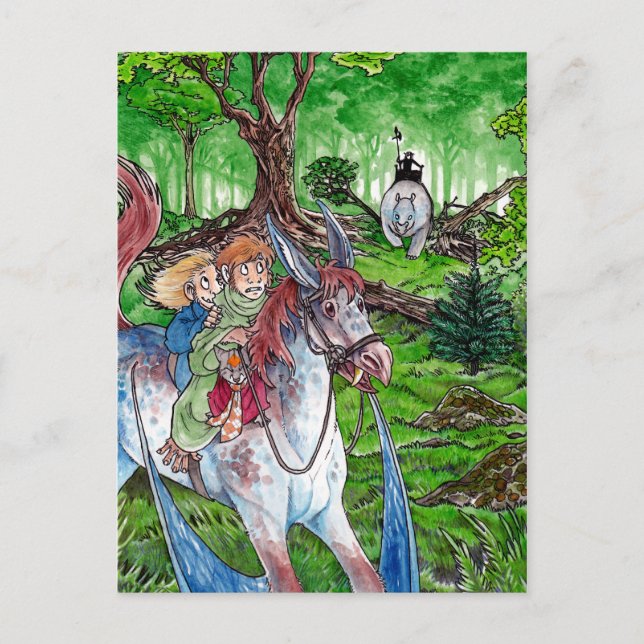 Postal de cubierta Ekwara (Anverso)