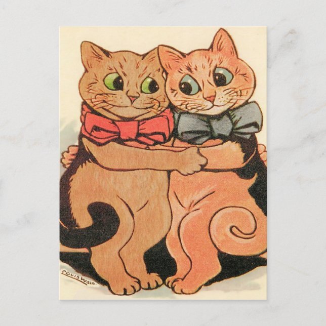 Postal de Cudddddddling Cats (Anverso)