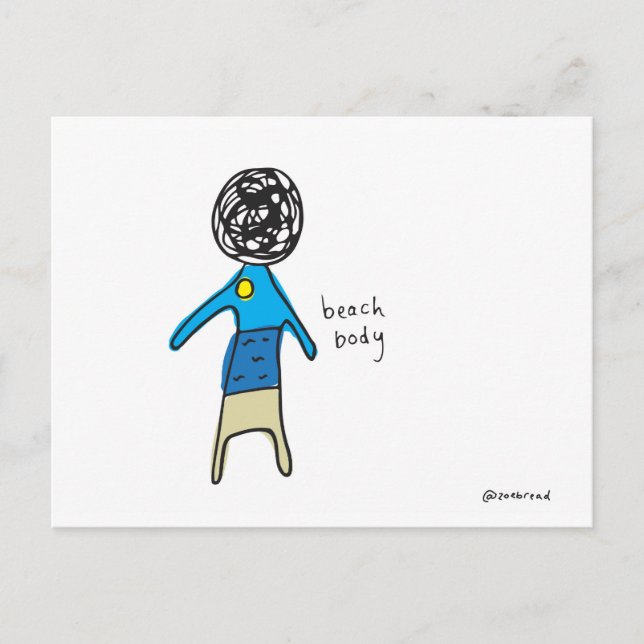 postal de cuerpo de playa (Anverso)