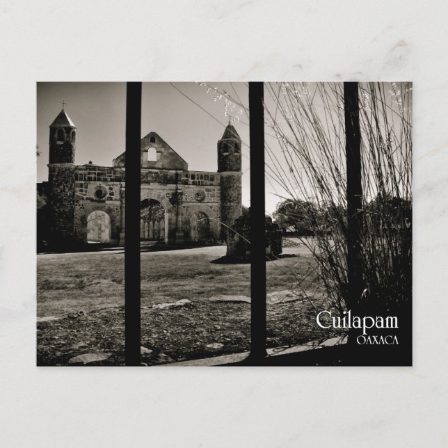 Postal de Cuilapam Oaxaca (Anverso)