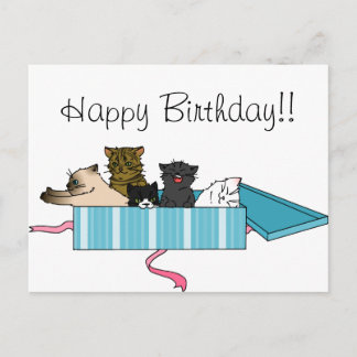 postal de cumpleaños de Kitty