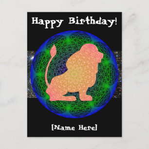 postal de cumpleaños de Leo