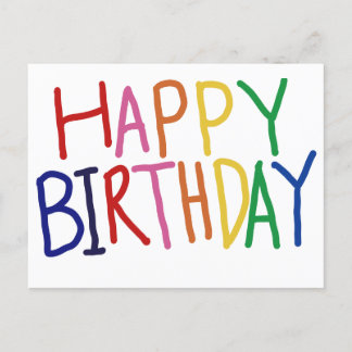 Postal de cumpleaños feliz