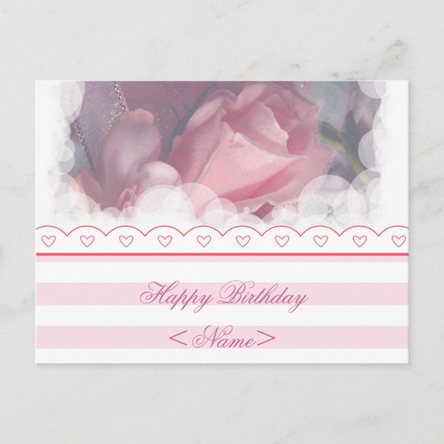 Postal de cumpleaños feliz (Anverso)