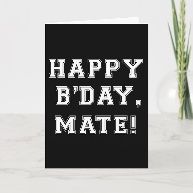 Postal de cumpleaños feliz (Anverso)