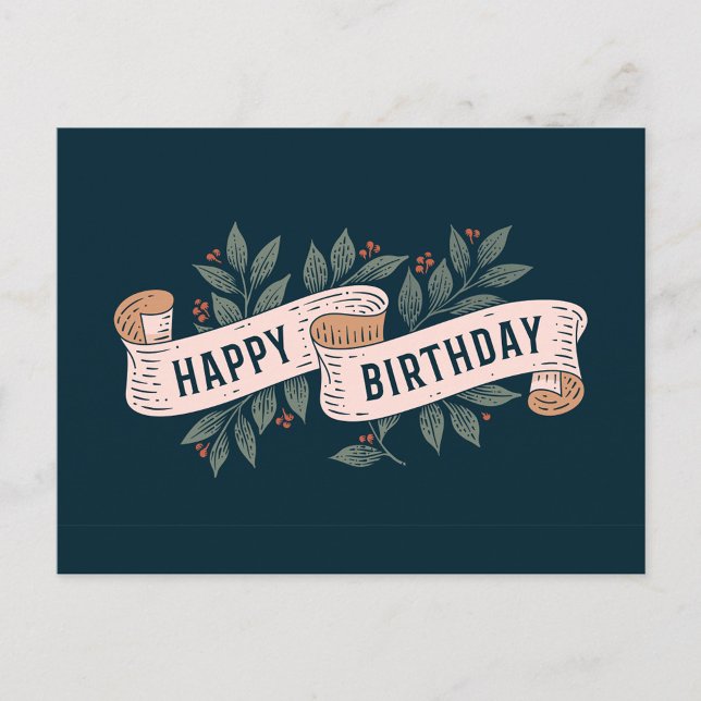 Postal de cumpleaños feliz (Happy Birthday Postcard!)