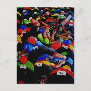 Postal de Cycle Race Crash de Lyn Hurring