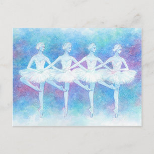 Postal de Dance of Baby Swans