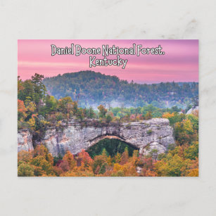 Postal de Daniel Boone National Forest Kentucky