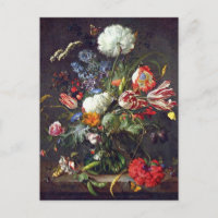 Postal de De Heem Flower