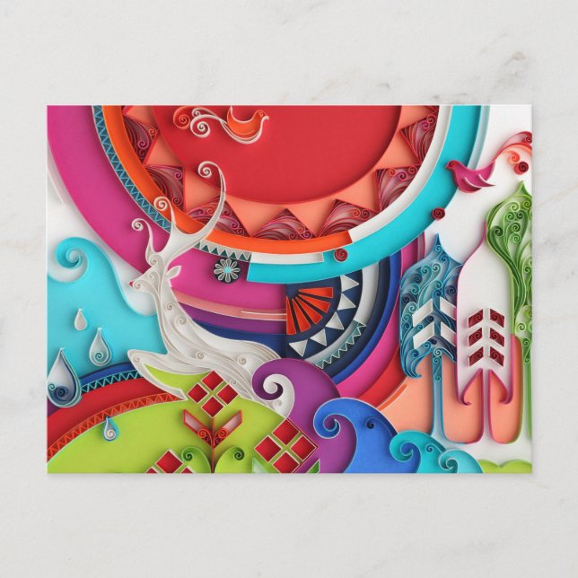 Postal de Deer (Anverso)