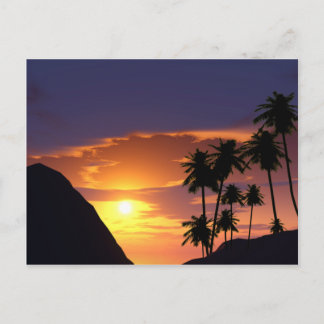 Postal de destino inusual