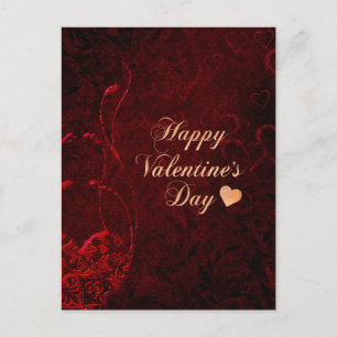 Postal de día de San Valentín de cosecha