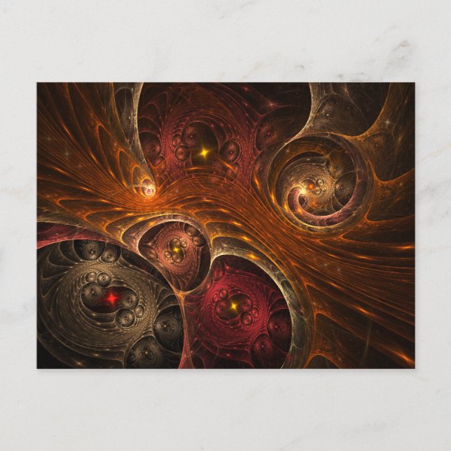 Postal de dimensiones entrelazadas (Anverso)