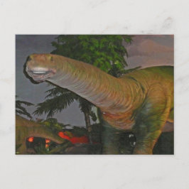 Postal de dinosaurio