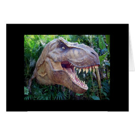 Postal de dinosaurio