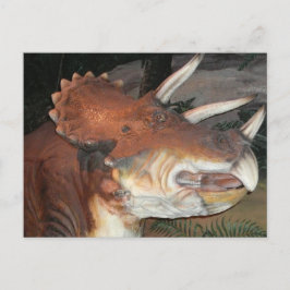 Postal de dinosaurio