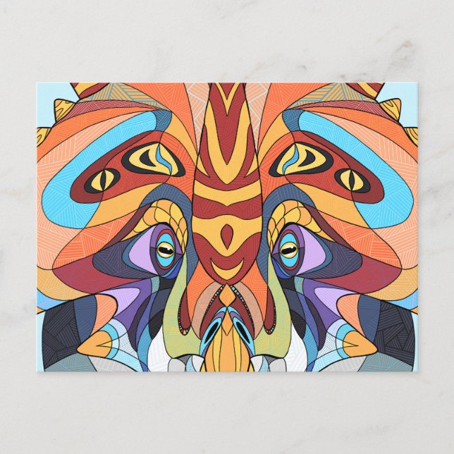 Postal de dinosaurio - Stellasaurus (Anverso)