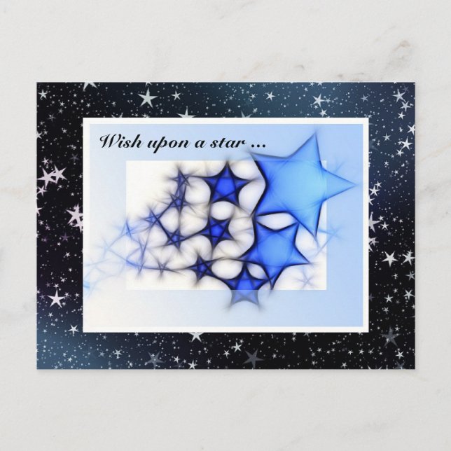 Postal de diseño de Guay Stars personalizado (Anverso)