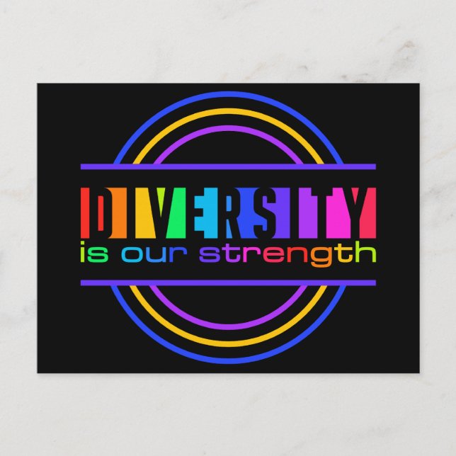 Postal de diversidad, personalizar (Anverso)