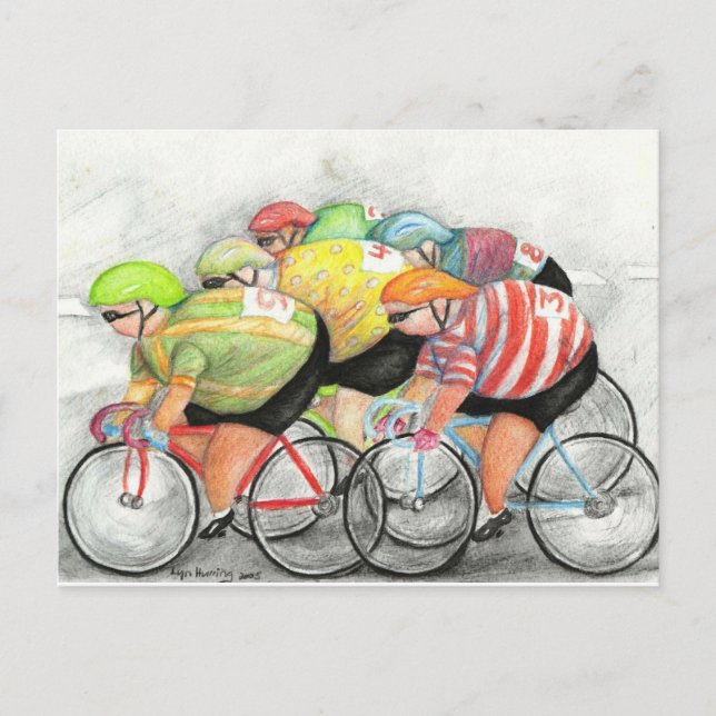 Postal de domingo, por Lyn Hurring (Anverso)