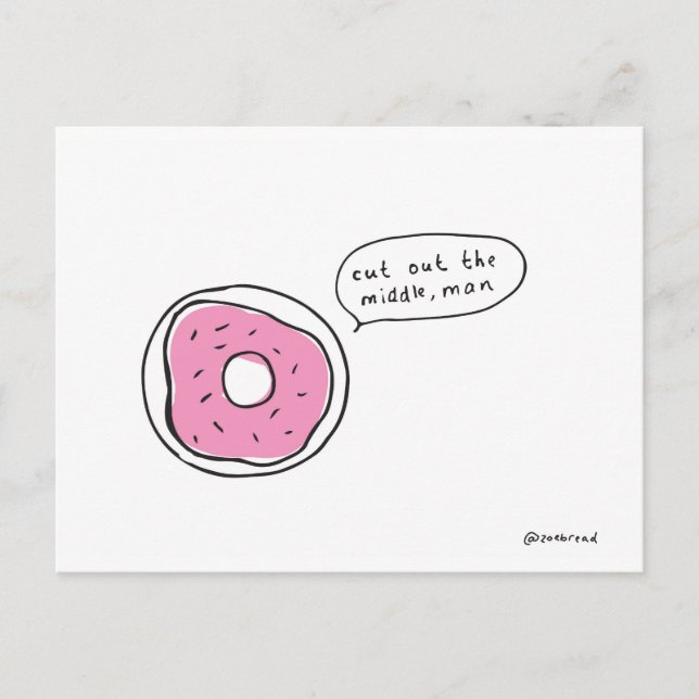postal de donut (Anverso)