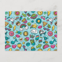 Postal de Doodles totalmente curados