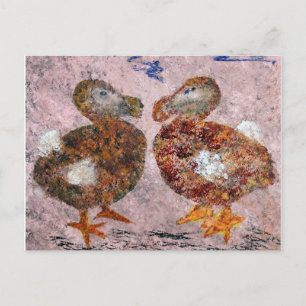 Postal de dos Dodos