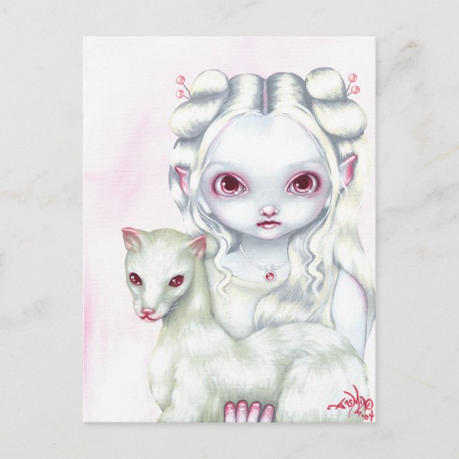 Postal de "Dos tipos" (Anverso)