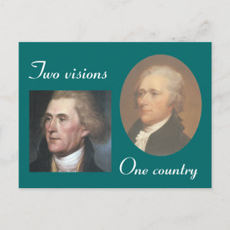 Postal de dos visiones