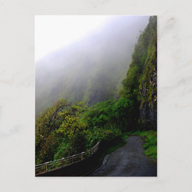 postal de "Down the Beaten Path" (Anverso)