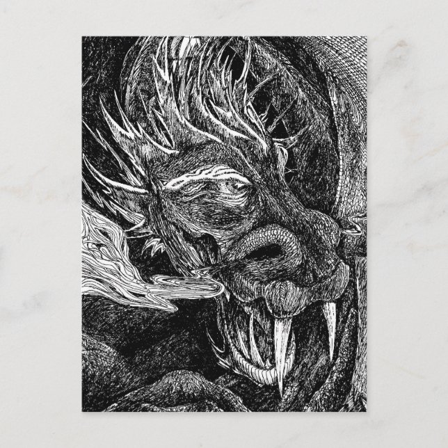 Postal de Dragon (Anverso)