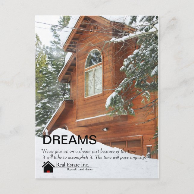 Postal de Dreams Real Estate (Anverso)