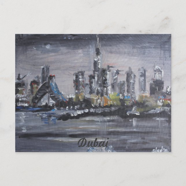 postal de dubai (Anverso)