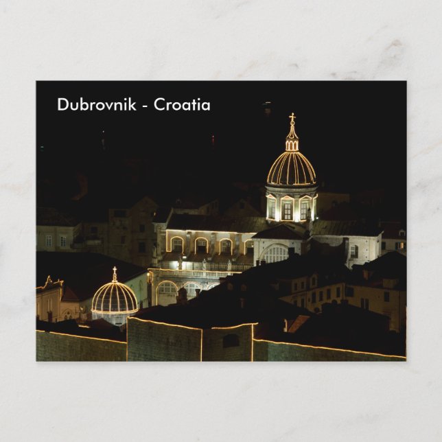 Postal de Dubrovnik - Croacia (Anverso)