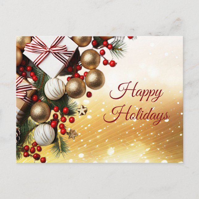 Postal de dulce de chocolate (Anverso)