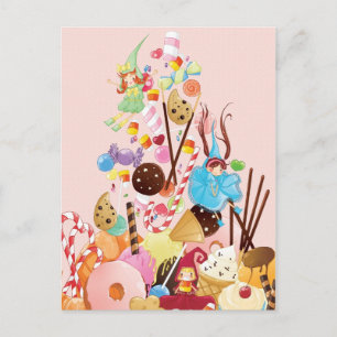 Postal de dulces ferias