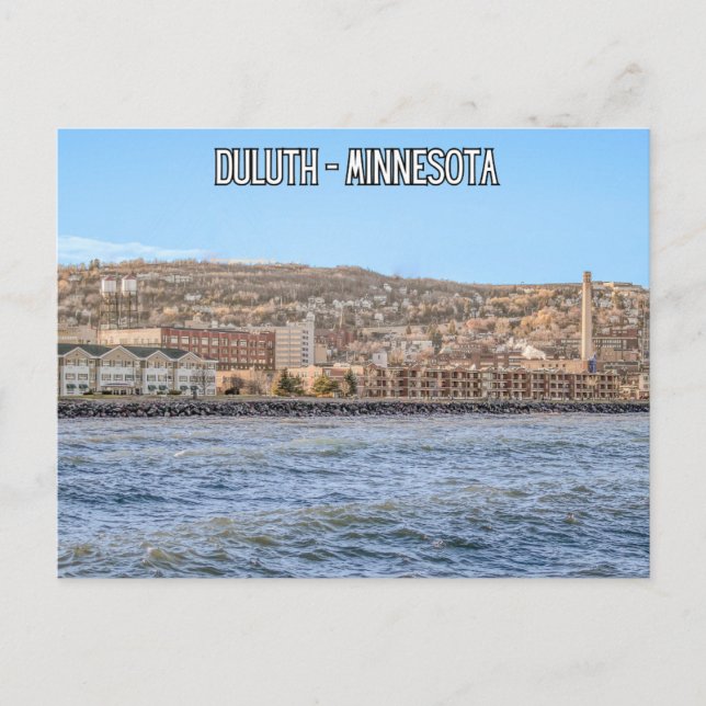 Postal de Duluth Minnesota (Anverso)