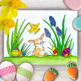 Postal de Easter Bunny de Nicole Janes