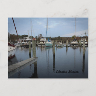 Postal de Edenton Marina