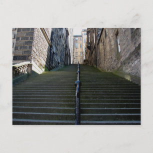 postal de Edinburgh Stairs