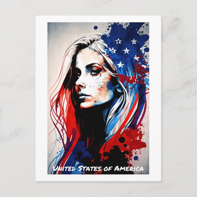 Postal de EE.UU. - Colección de postales para el m (Anverso)