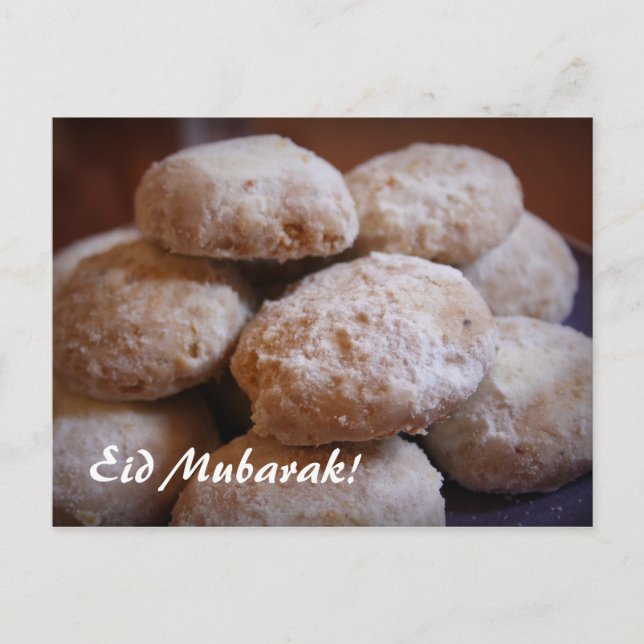 Postal de Eid Cookies (Anverso)