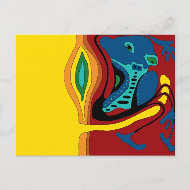 postal de ekos con límite (Anverso)