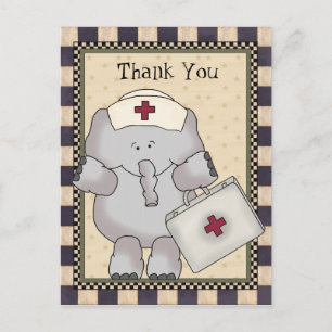 Postal de Elephant Nurse