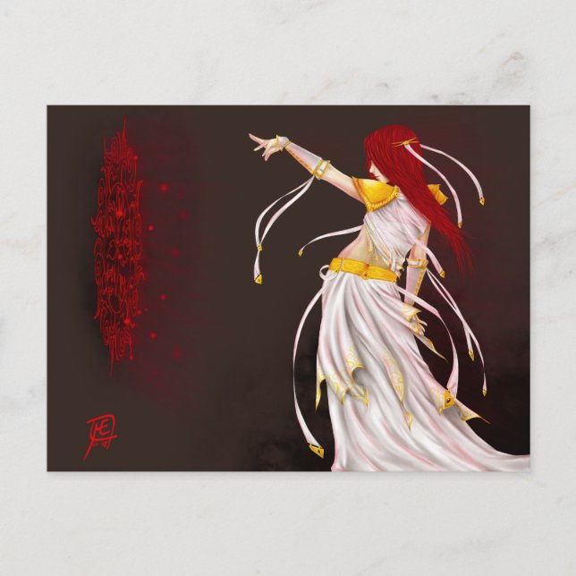 Postal de encendido mágico (Anverso)