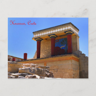 Postal de entrada norte de Knossos