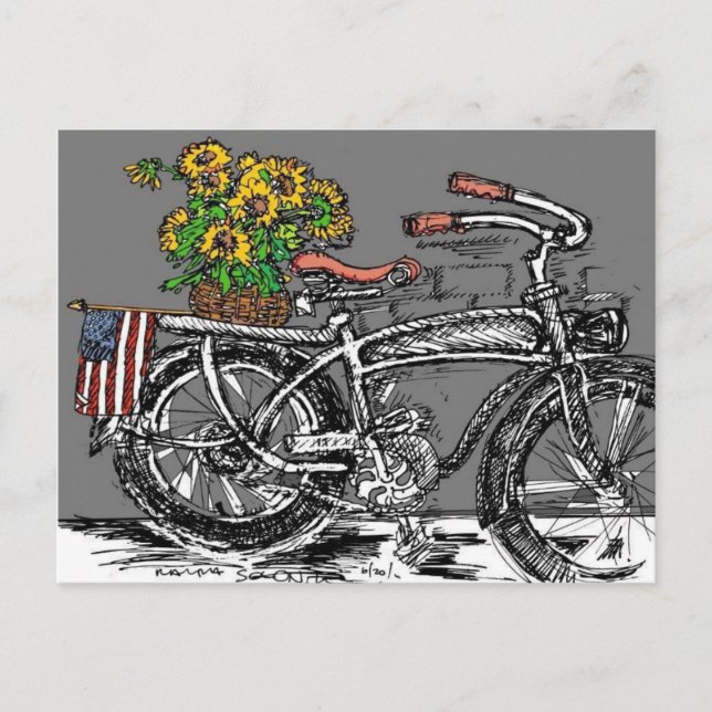 Postal de entrega del patrón de ruta (Anverso)