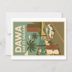 Postal de época - Comer África