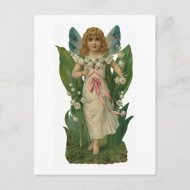 Postal de época "Lily of the Valley" (Anverso)